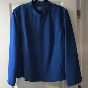 NWT PENDLETON Zip Jacket 24W Cobalt